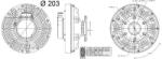 MAHLE Cupla, ventilator radiator MAHLE CFC 200 000P (CFC 200 000P)