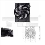TYC Ventilator, radiator TYC 825-0014 (825-0014) - fixbox
