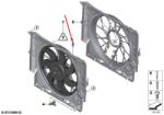 Original Bmw Ventilator radiator racire motor ORIGINAL BMW 17428506668 (17428506668)