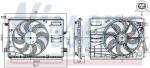 NISSENS Ventilator, radiator NISSENS 85973 (85973) - fixbox