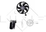 NRF Ventilator, radiator NRF 47409 (47409) - fixbox