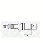Magneti Marelli Bujie MAGNETI MARELLI 062000776304 Bujie