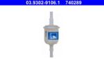 ATE Filtru, Aparat umplere/-aerisire (Hidraulica frana) ATE 03.9302-9106.1 (03.9302-9106.1)