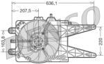 DENSO Ventilator, radiator DENSO DER09015 (DER09015)