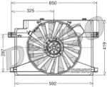 DENSO Ventilator, radiator DENSO DER01006 (DER01006)