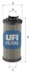 UFI Filtru, sistem hidraulic primar UFI 83.051. 00 (83.051.00)