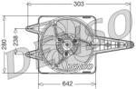 DENSO Ventilator, radiator DENSO DER09029 (DER09029)