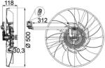 MAHLE Ventilator, radiator MAHLE CFF 468 000P (CFF 468 000P)