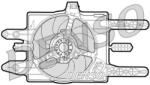 DENSO Ventilator, radiator DENSO DER09031 (DER09031)