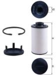 MAHLE Filtru cutie de viteze automata MAHLE HX 286KIT (HX 286KIT)