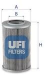 UFI Filtru, sistem hidraulic primar UFI 85.186. 00 (85.186.00)