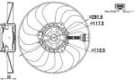 MAHLE Ventilator, radiator MAHLE CFF 167 000S (CFF 167 000S)