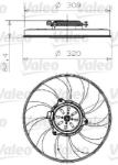 VALEO Ventilator, radiator VALEO 696001 (696001)