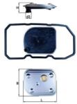 MAHLE Filtru cutie de viteze automata MAHLE HX 158D (HX 158D)