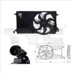 TYC Ventilator, radiator TYC 820-0001 (820-0001) - fixbox