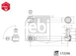 Febi Bilstein Brat/bieleta suspensie, stabilizator FEBI BILSTEIN 172296 (172296)