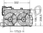DENSO Ventilator, radiator DENSO DER07001 (DER07001)