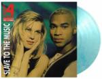  Twenty 4 Seven - Slave To The Music - LP, Album, Ltd, Num, Clear & Blue Marbled