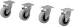 Rill kerék szett szürke 50mm, fék nélküli (D080200011)
