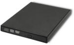 Qoltec 51858 Външен DVD-RW рекордер |USB 2.0|Черен (51858)