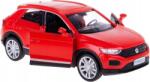  Macheta Volkswagen T-Roc rosie 1: 32 replica metal cu usi deschise si mecanism pull back fara cutie proprie