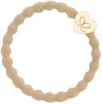 By Eloise London Gold Heart Ластик за коса за жени цвят Sand
