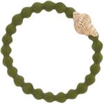 By Eloise London Bling Charms Tropical Seashell Ластик за коса за жени цвят Olive