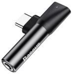 Baseus L41 USB-C - USB-C/3, 5 mm jack audió és táp adapter (CATL41-01) (CATL4101)