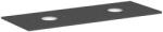 Hansgrohe Xelu Q - Blat sub lavoar, 137x55 cm, 2 decupaje, gri mat 54118910 (54118910)