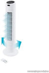 Nedis Tronic / SilverCrest STVL 50 C1 Digitális toronyventilátor, oszlopventilátor LED kijelzővel, távirányítóval, fehér, 50 W (HG08853B)