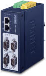 Planet - Тайван Индустриален 4-портов RS232-422-485 Modbus Gateway, (IMG-2400T)
