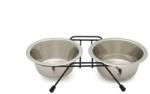 Leopet Castron Leopet pentru Animale de Companie Twin 450ml Inox (CD358808)