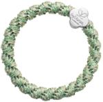 By Eloise London Silver Quatrefoil Woven culoare Pistachio