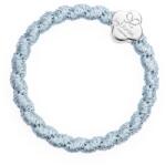 By Eloise London Silver Quatrefoil Woven culoare Faded Denim