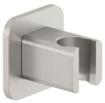 Kludi Suport de duș , Kludi A-Qa, profil patrat, montaj pe perete, brushed nickel (65558N5-00)