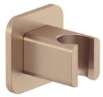 Kludi Suport de duș, Kludi A-Qa, profil patrat, montaj pe perete, brushed bronze (65558N1-00)