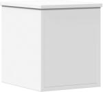 vidaXL fehér szerelt fa tárolóláda 30 x 35 x 35 cm 5.95 kg (840667)