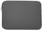 Hurtel Husa laptop Hurtel, 15.6 inch, rezistenta la stropire din neopren, Gri (9145576261170) Geanta, rucsac laptop