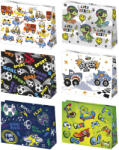  Fiús Playtime papír ajándéktasak, ajándékzacskó 30x23x10 cm (PKK770196)