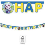  Pókember Spidey Happy Birthday felirat FSC 2 m (PNN94881) - sandori