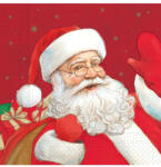  Karácsonyi Santa Claus szalvéta 20 db-os 33x33 cm FSC (PNN96464) - sandori