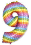  Pop It 9-es szám fólia lufi 69 cm (WP) (MLG312973) - sandori