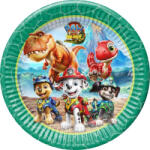  Mancs Őrjárat Dino Movie papírtányér 8 db-os 23 cm FSC (PNN98797) - sandori