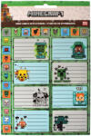  Minecraft Creepers Need Hugs füzetcímke matricával 16 db-os (GIM77570049) - sandori