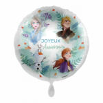  Disney Jégvarázs Squad Joyeux Anniversaire fólia lufi 43 cm (NPR168842) - sandori