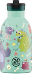24Bottles Kids Clima 330ml rozsdamentes acél termosz szívószálas kupakkal, Spooky Friends (24B2382)