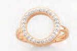  Victoria Rose gold színű fehér köves gyűrű (VBNCZ26052) - sandori