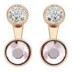  Victoria Rose gold színű színes köves fülbevaló (VBNAB70400) - sandori