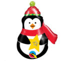  Pingvin Scarf fólia lufi 36 cm (WP) (MLG443459) - sandori
