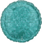  Kék Sequin mintás fólia lufi 43 cm (DPA4219501) - sandori